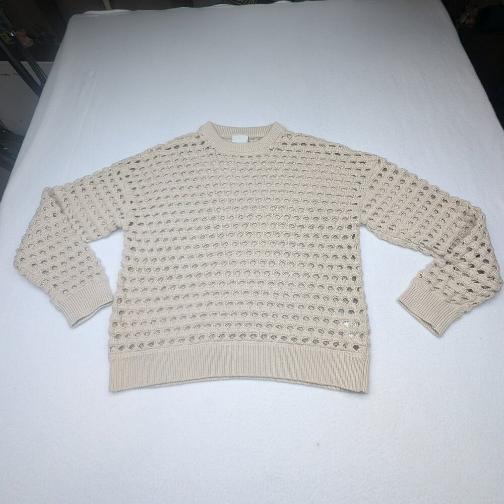 Rare Women's  Harshaw Sweater Size Small Grey Tan  Sold out Everywhere VAR01504 - Picture 6 of 12